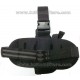Fondina Tactical Universal Cosciale in Cordura Nera