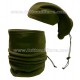 Collare Termico Pile Verde Oliva con Laccio