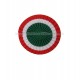 Coccarda Tricolore 10 cm. per Lucerna