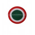 Coccarda Tricolore 10 cm. per Lucerna