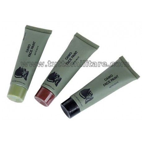 Creme di Mascheramento Camo a Tubetto 3 colori