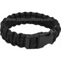 Braccialetto Paracord Nero