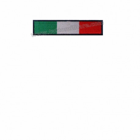 Toppa Italia Rettangolare Termoadesiva