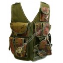 Gilet Tattico Vegetato con Fondina