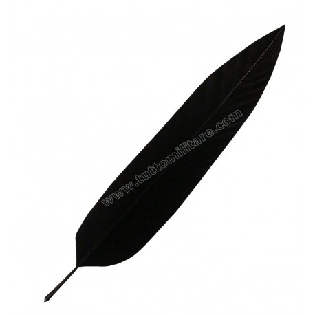 Penna Nera Flessibile d'Aquila per Cappello Alpino