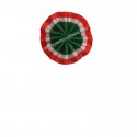 Coccarda Tricolore Italia 3 cm. da Occhiello Abito Civile