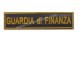 Targhetta Guardia di Finanza Rettangolare con Velcro