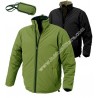 Giubbino Reversibile Imbottito Verde/Nero