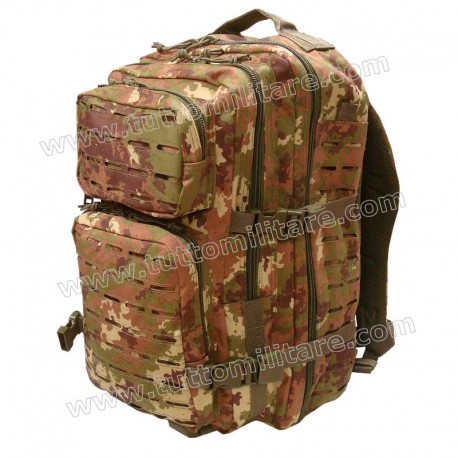 Zaino Tactical Laser Cut Molle Vegetato