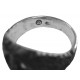 Anello in Argento Punzonato Antipartigiani Bandkampfabzeichen
