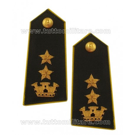 Gradi Ricamati per Controspalline rigide da Uniforme Tenente Colonnello Guardia di Finanza