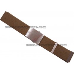 Cintura Kaki con Fibbia Neutra
