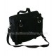 Borsa Nera in Canvas con Tracolla