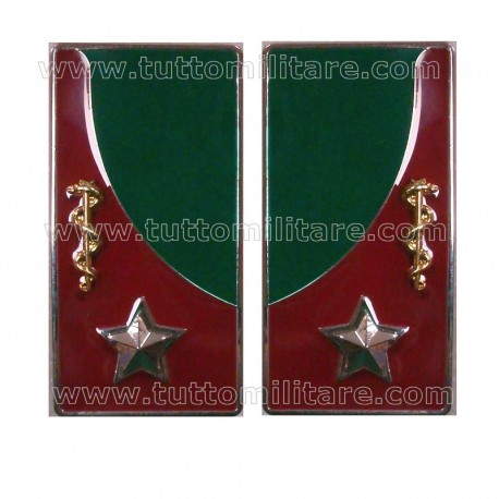 Mostrine Ufficiale Medico Alpini