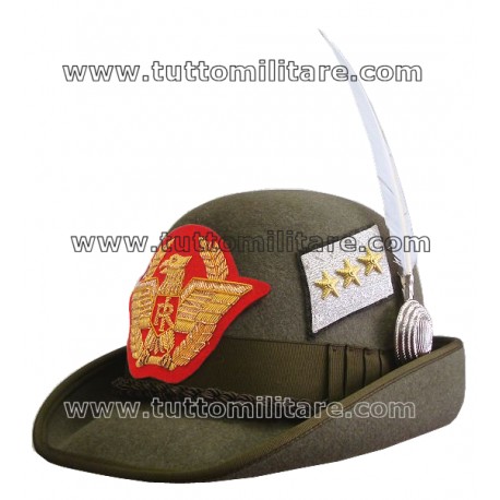 Cappello Alpino Generale di Corpo d'Armata