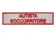 Targhetta Autista Soccorritore Ricamata con Velcro