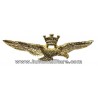 Brevetto Metallo Aquila Pilota Aeronautica Militare 