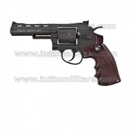 Pistola Softair Revolver Magnum 4 Pollici CO2