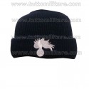 Cuffia Lana Idrorepellente Fiamma Argento Carabinieri