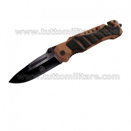 Coltello Tattico Mimetico Desert Puma Tec 