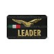 Targhetta Ricamata Leader Aeronautica