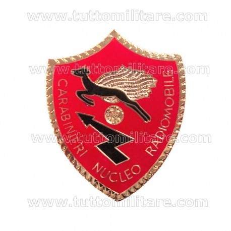 Distintivo Metallo Nucleo Radiomobile Carabinieri
