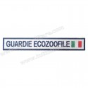 Targhetta Ricamata Guardie Ecozoofile