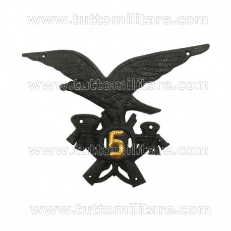 Fregio Norvegese Alpina 5° Reggimento Alpini