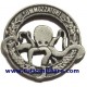 Distintivo Metallo Sommozzatori Argentato Marina Militare