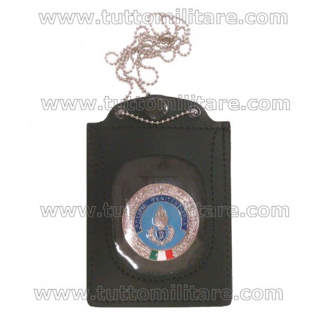 Portaplacca Catenina Placca Polizia Penitenziaria