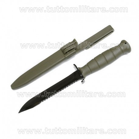 Coltello Glock 81 Verde Lama Seghettata