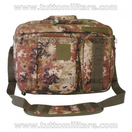 Borsa Militare Porta Computer Vegetata Tracolla