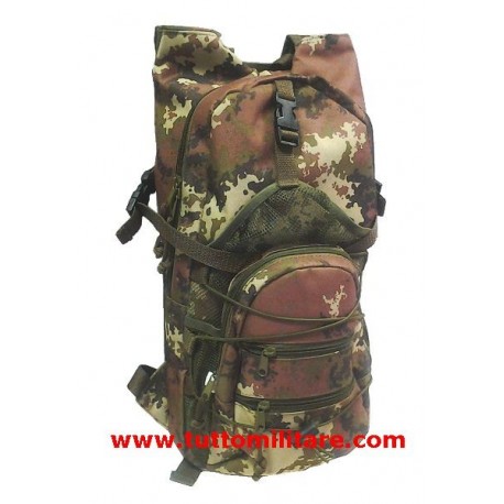Zaino Militare Tattico Vegetato 15 Litri