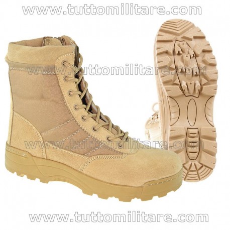 Stivaletti Militari Cordura TAN Desert