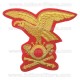 Fregio Ricamato Cappello Alpino Comandante Artiglieria Alpina