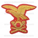 Fregio Ricamato Cappello Alpino Comandante Artiglieria Alpina