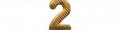 Numerino 2 Ottone Dorato