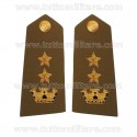 Controspalline Ricamate Tenente Colonnello Esercito