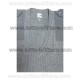 Pullover Grigio Forestale Collo a V Toppe ai Gomiti
