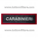 Targhetta Plastica Polo Carabinieri