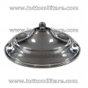 Base da Ufficio Ottone Cromato Lucido 