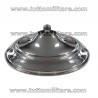 Base da Ufficio Ottone Cromato Lucido 
