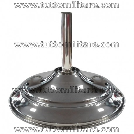 Base da Ufficio Ottone Cromato Lucido 1 Innesto