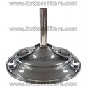 Base da Ufficio Ottone Cromato Lucido 1 Innesto