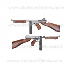 Fucile Softair Thompson M1A1 Silver