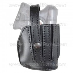 Fondina Cuoio Nero Pistola Peperoncino Guardian Angel II 