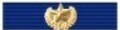 Nastrino Valore Militare Oro con Fronde