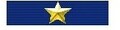 Nastrino Valore Militare con Stella Oro