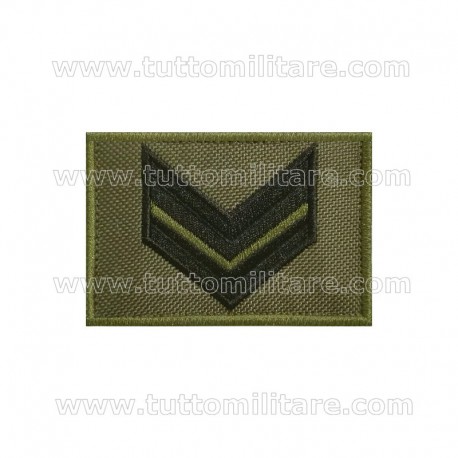 Grado Velcro Caporale VFP1 Esercito