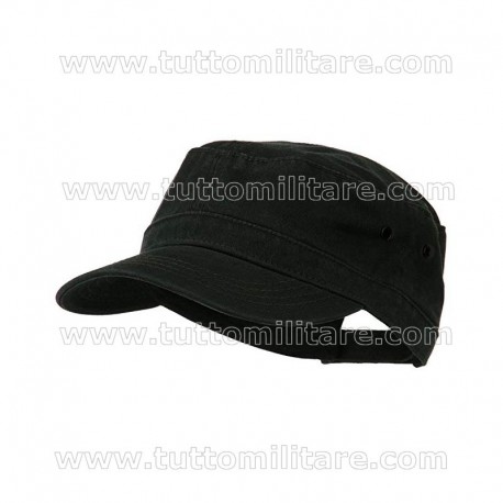Atlantis Army Black Cap